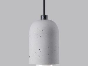 Miniaturka 4 - Lampa z betonu architektonicznego z żarówką E27 wiszącą na przewodzie