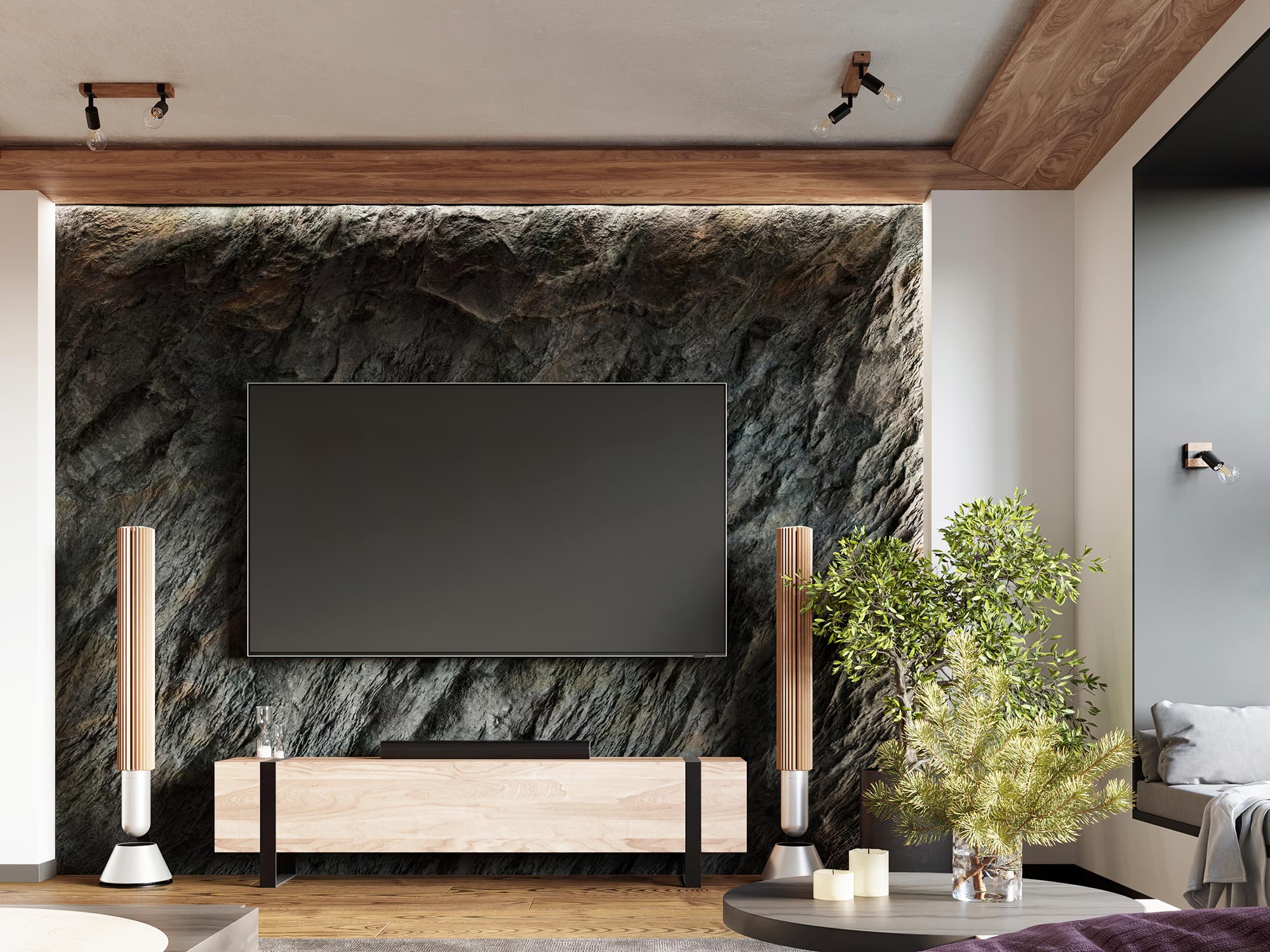 Lampa sufitowa z dwoma żarówkami w stylu loftowym Lampa sufitowa z dwoma żarówkami w stylu loftowym