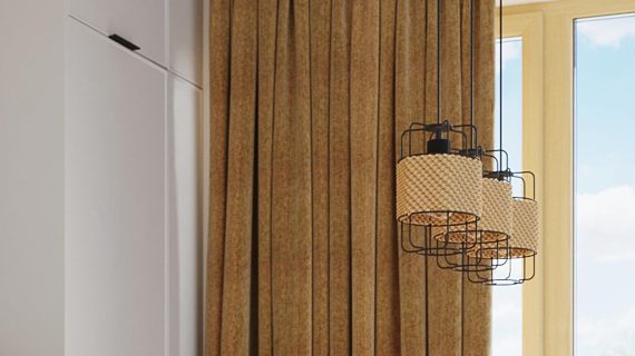 Miniaturka 5 - Trzy lampy plecione nad stołem w nowoczesnej kuchni