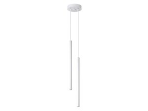 Miniatúra 16 - Minimalistická LED lampa s bielymi valcami v zvislom usporiadaní