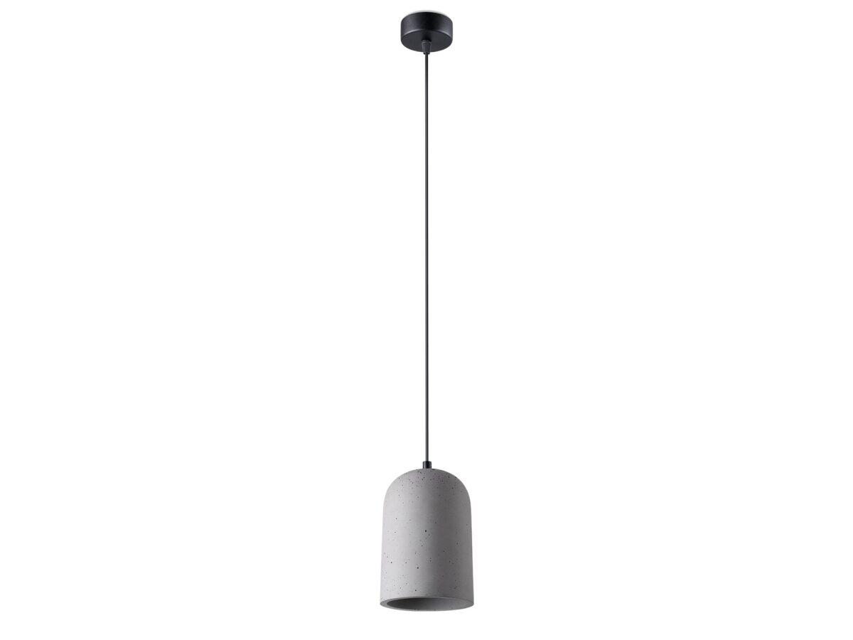 Hängeleuchte Beton grau-schwarz 14,5 cm 22 cm 15W MINI