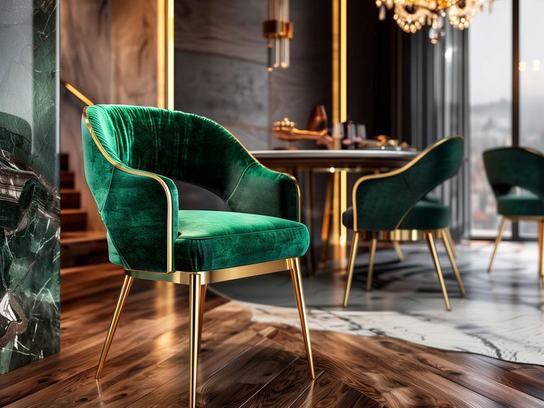 Krzesło z podłokietnikami – dlaczego warto je mieć w domu