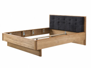 Miniaturbild 1 - Doppelbett aus massivem Eichenholz 180×200 MASERI