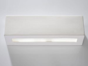 Miniatura 1 - Bílý LED nástěnné svítidlo z minimalistickém designem do obývacího pokoje