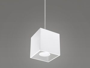 Miniaturka 13 - Dekoracyjne oświetlenie LED z wiszącymi sześciennymi kloszami