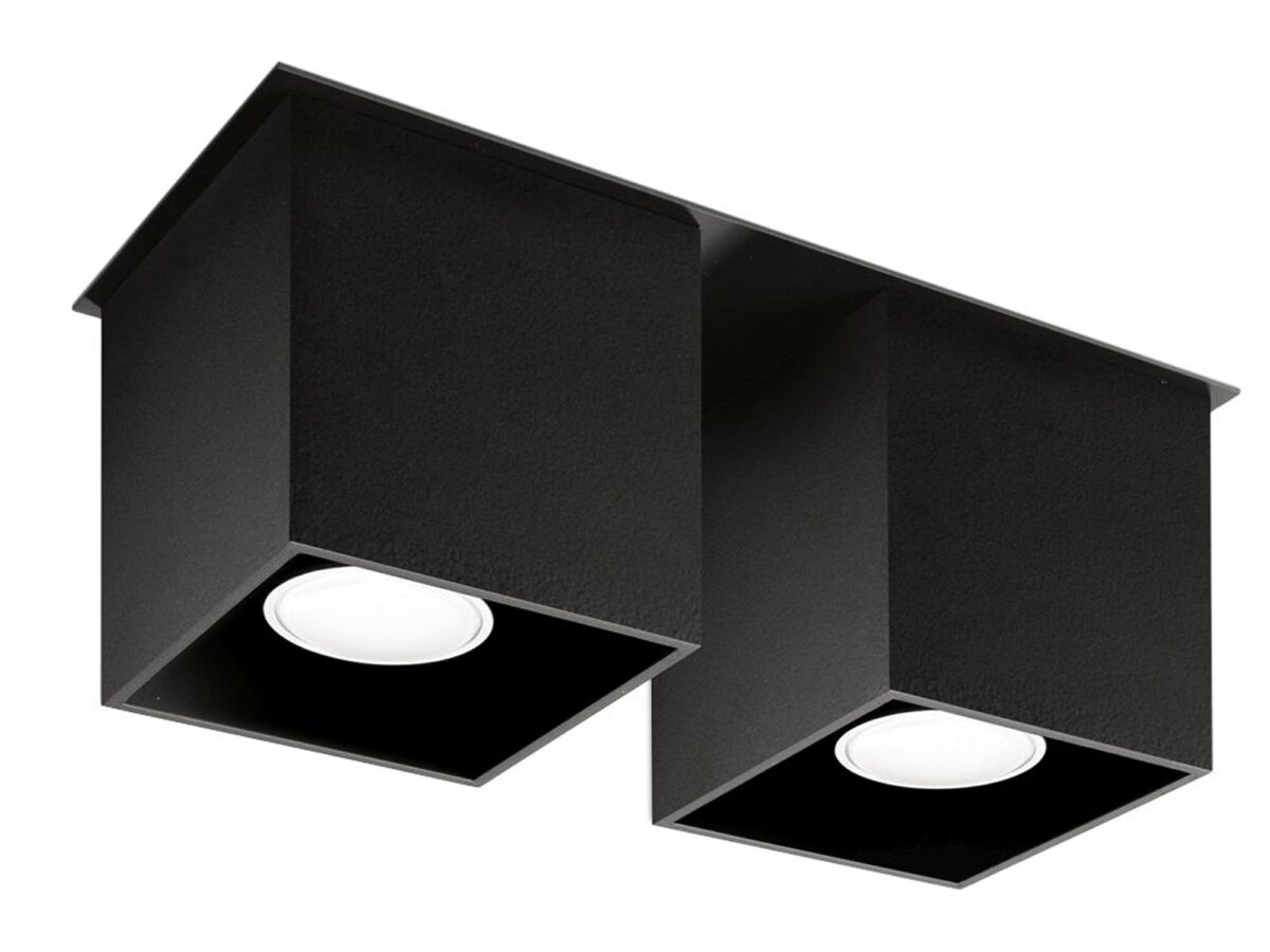Elegantní dvoubodové stropní svítidlo QUARK 2