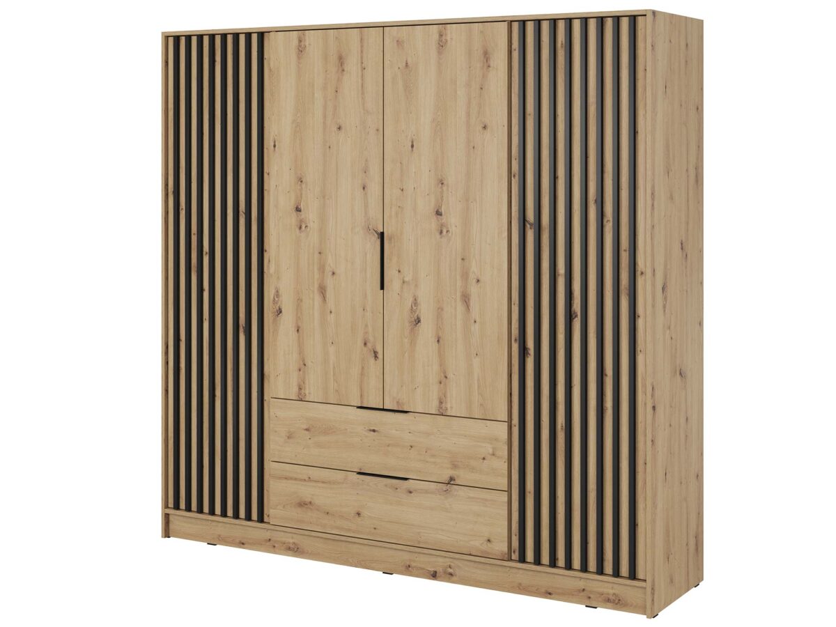 Šatní skříň 200 cm DELY 4D