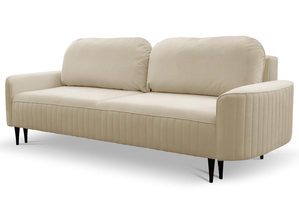 Elegantes 2-Sitzer Schlafsofa mit Bettkasten Riviera