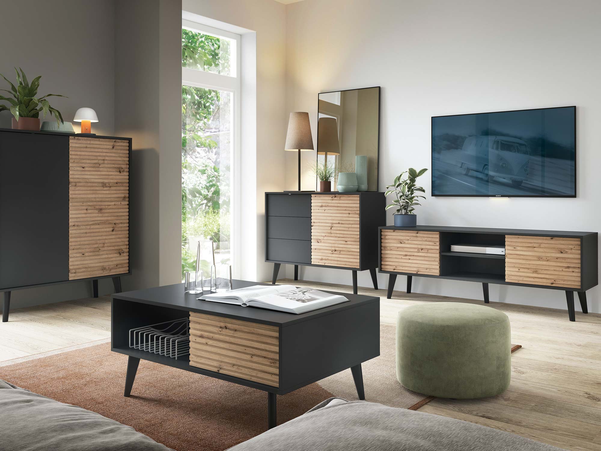 Kolekcja mebli w stylu loftowym Kolekcja mebli w stylu loftowym