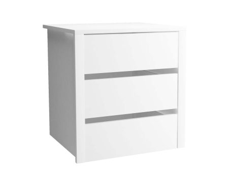 Nadstawka w kolorze białym do szafy