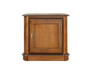 Miniatúra 7 - Drevený nočný stolík s ozdobnými úchytkami, klasický štýl