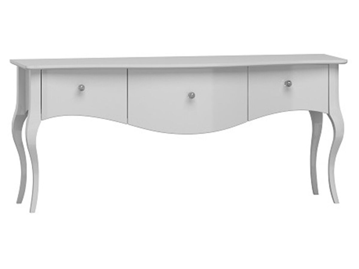 Luxus-Lowboard Hochglanz TV-Schrank Barocco New BN01