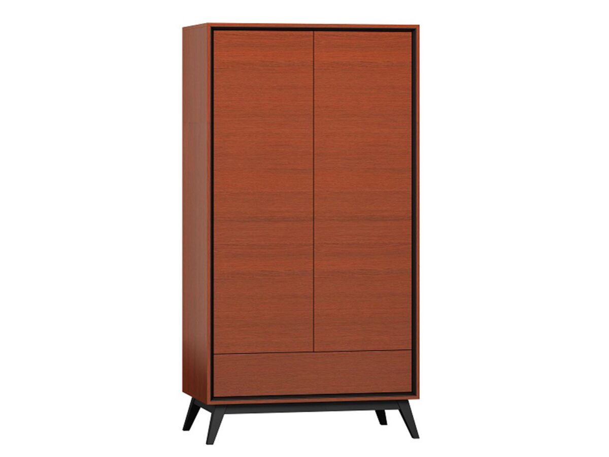 2-türiger Kleiderschrank Kastanie Boston BS13
