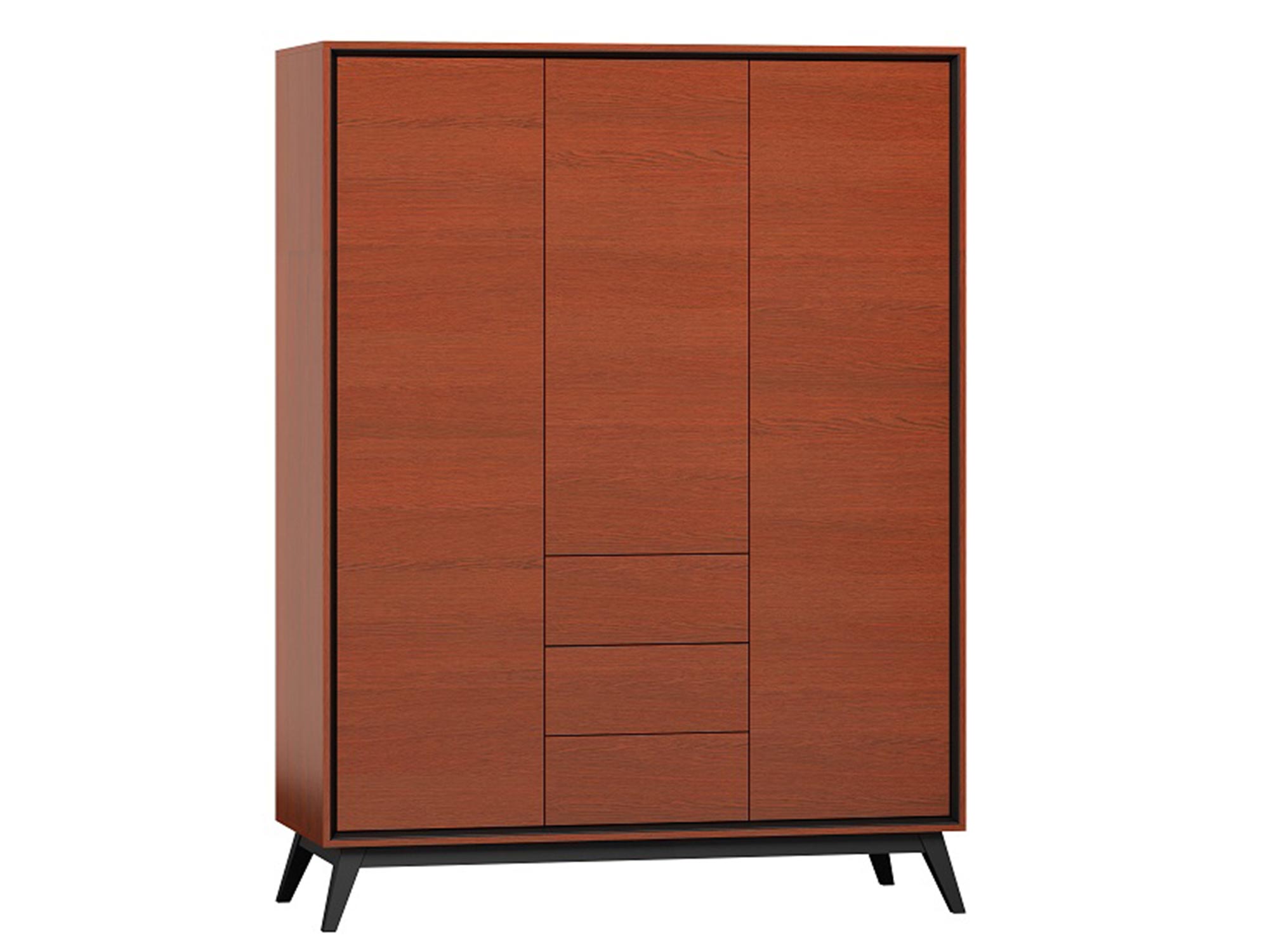 Szafa trzydrzwiowa w stylu retro Szafa trzydrzwiowa w stylu retro