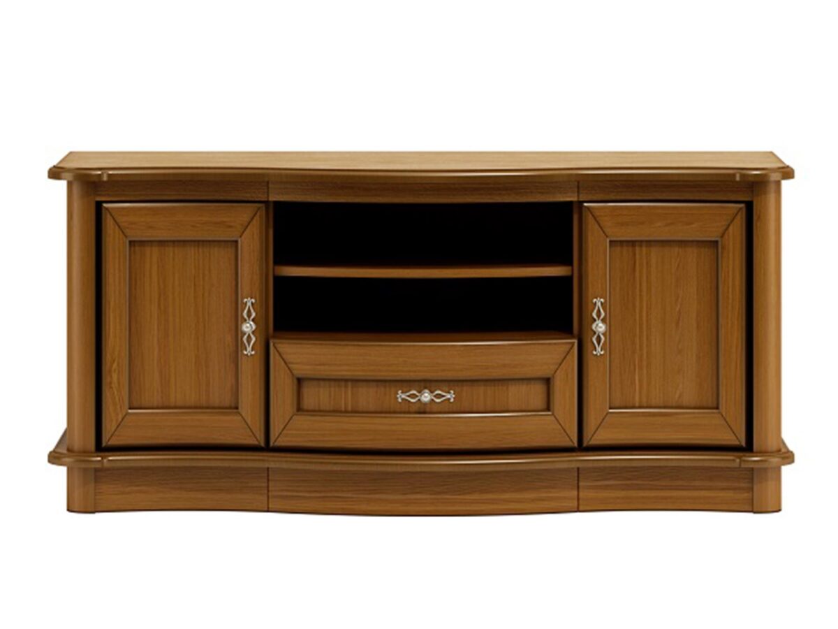 Zeitlose Kommode Eiche Nussbaum Caren C03
