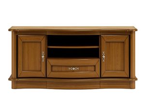 Miniatura 10 - Dřevěná TV skříňka s vyřezávanými čely