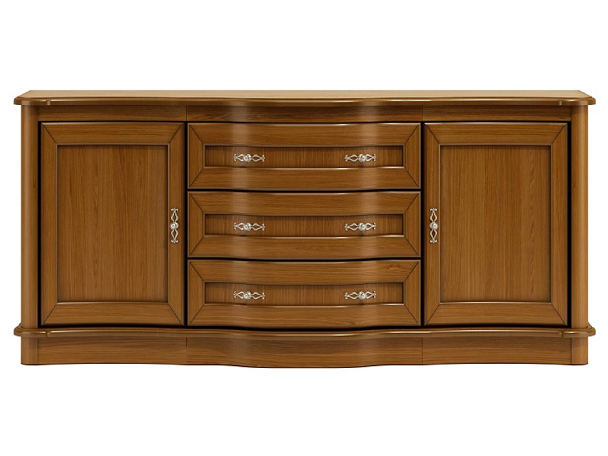 Ponadczasowa komoda w kolorze orzechowym