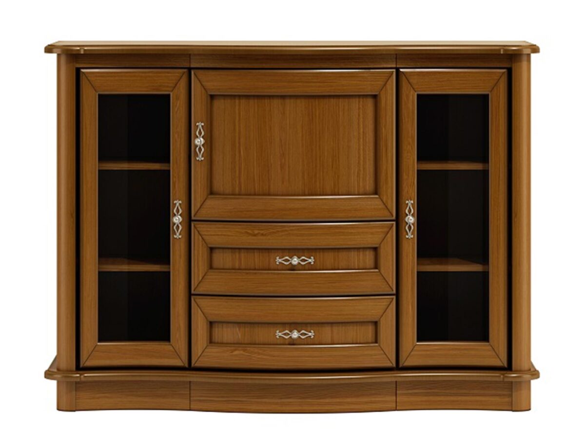 Kommode Eiche Nussbaum Caren C06