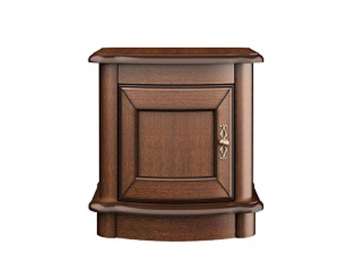Eleganter brauner Nachttisch Hawana H01