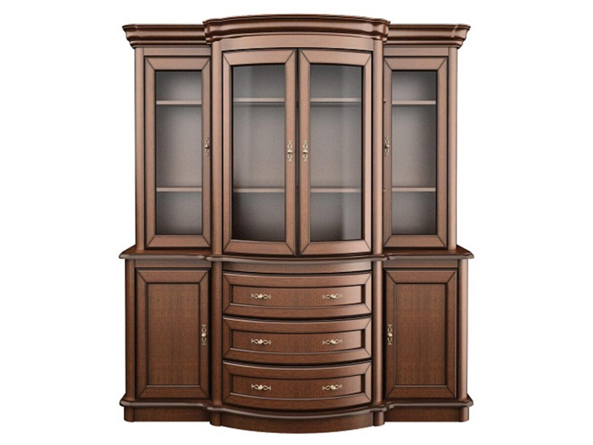 Stilvolle elegante Vitrine HAWANA H45+H39