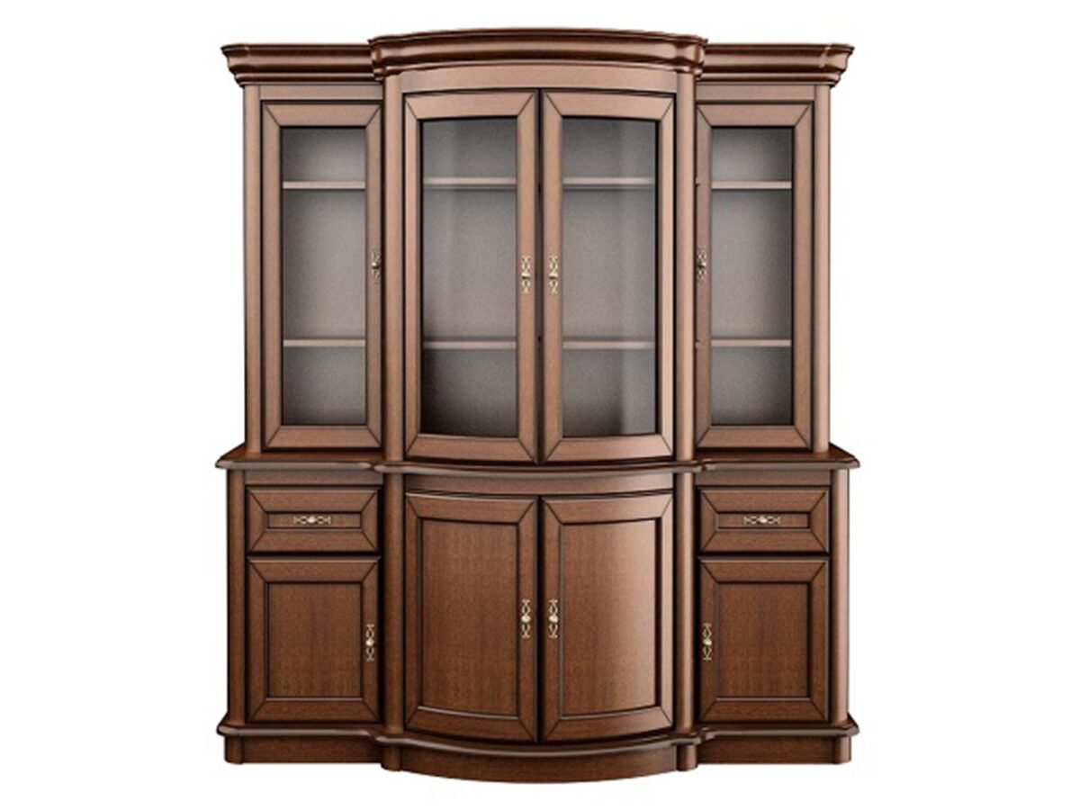 Klassische luxuriöse Vitrine HAWANA H46+H40