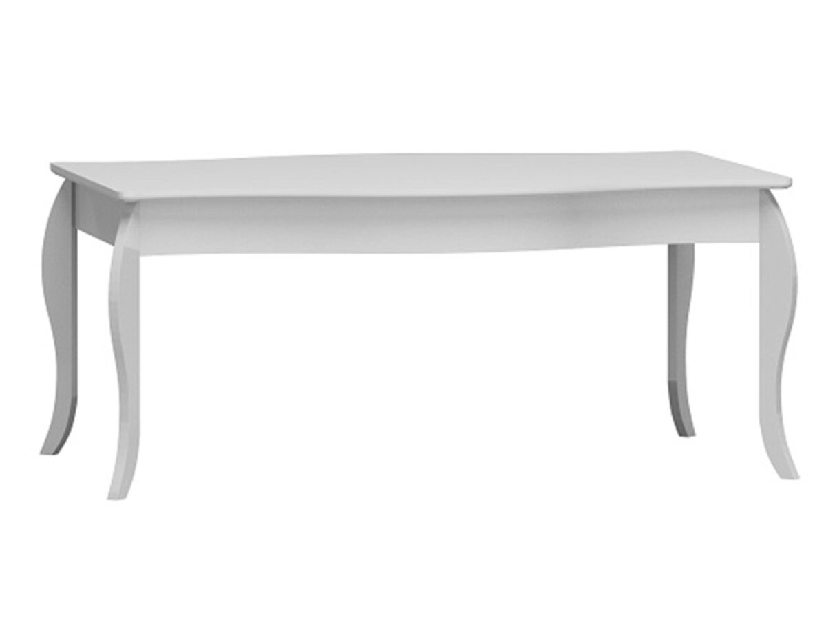 Couchtisch stilvoll Hochglanz MDF BAROCCO LS31