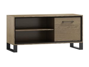 Miniatúra 3 - Nízka TV skrinka zo svetlého dreva, moderný štýl
