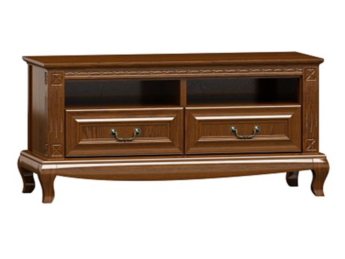 Elegantes TV-Board Walnuss KASHMIR R02
