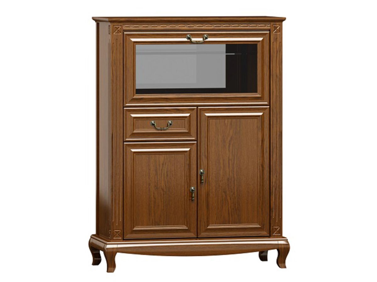 Schmale Kommode Nussbaum Kashmir R12