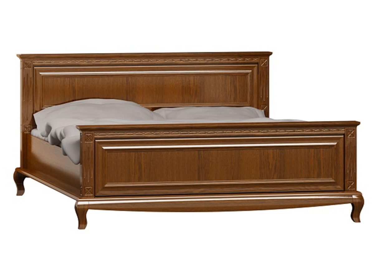 Doppelbett Nussbaum 160 cm Kashmir R24