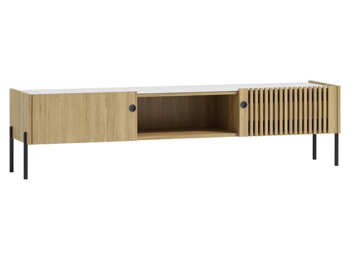 TV-Lowboard Eiche Loft Rennes RN02