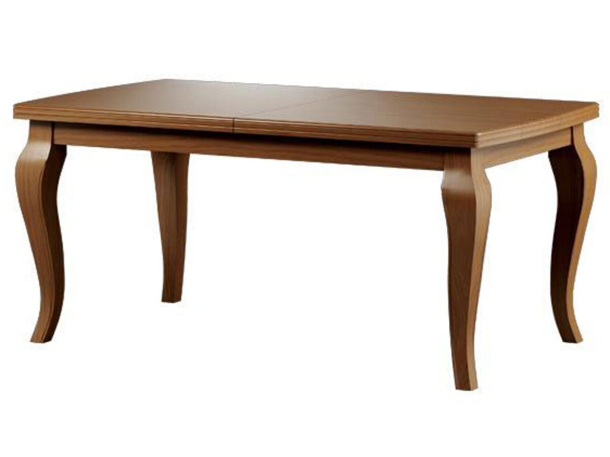 Eleganter Ausziehtisch braun 160 cm WERSAL S24