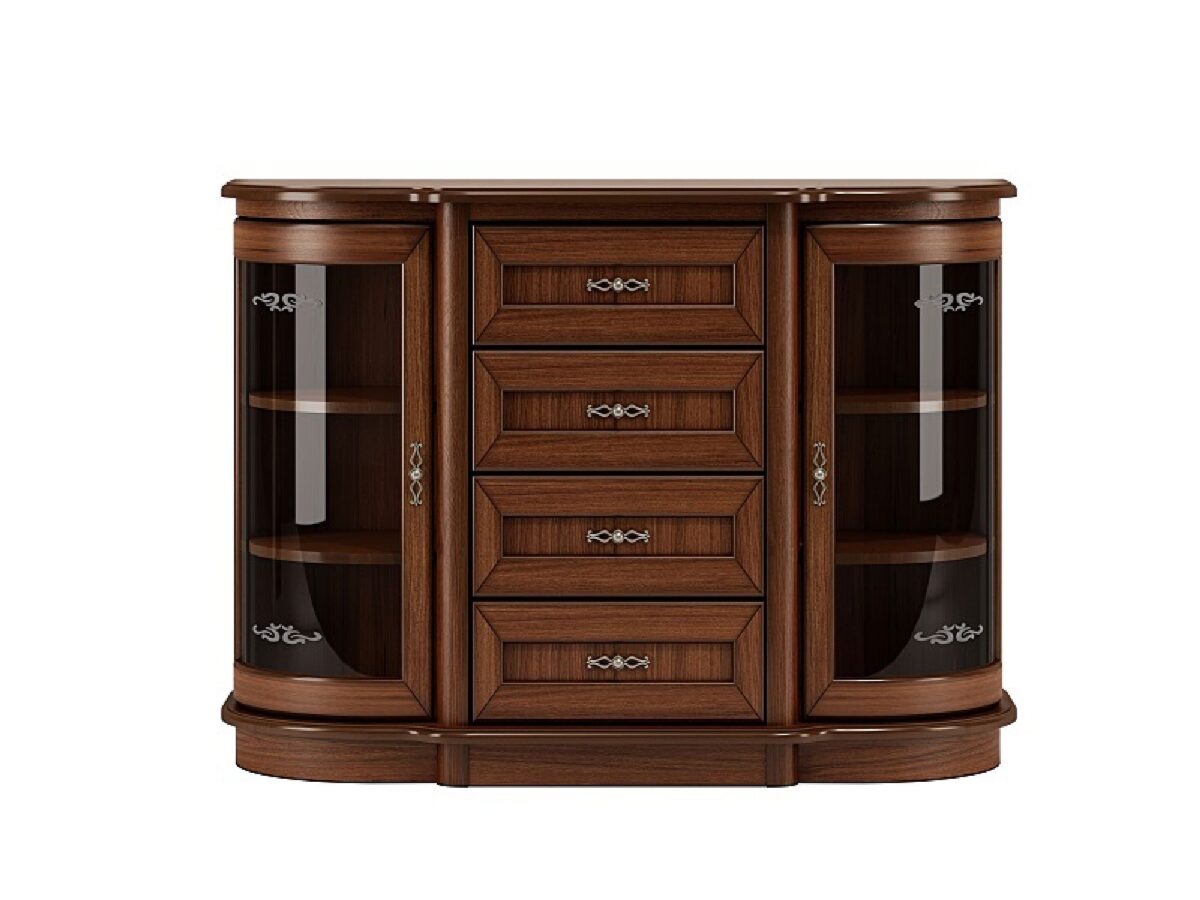 Kommode Eiche Nussbaum furniert Wersal W05
