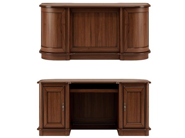 Elegantní psací stůl ořech WERSAL W35