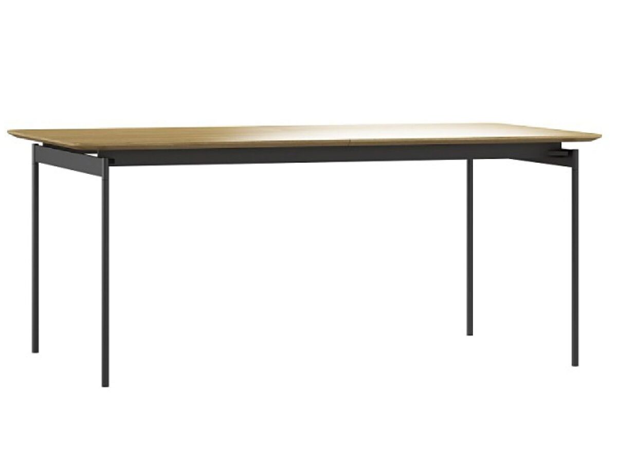 Esstisch Eiche Natur Metallbeine Smart SM08