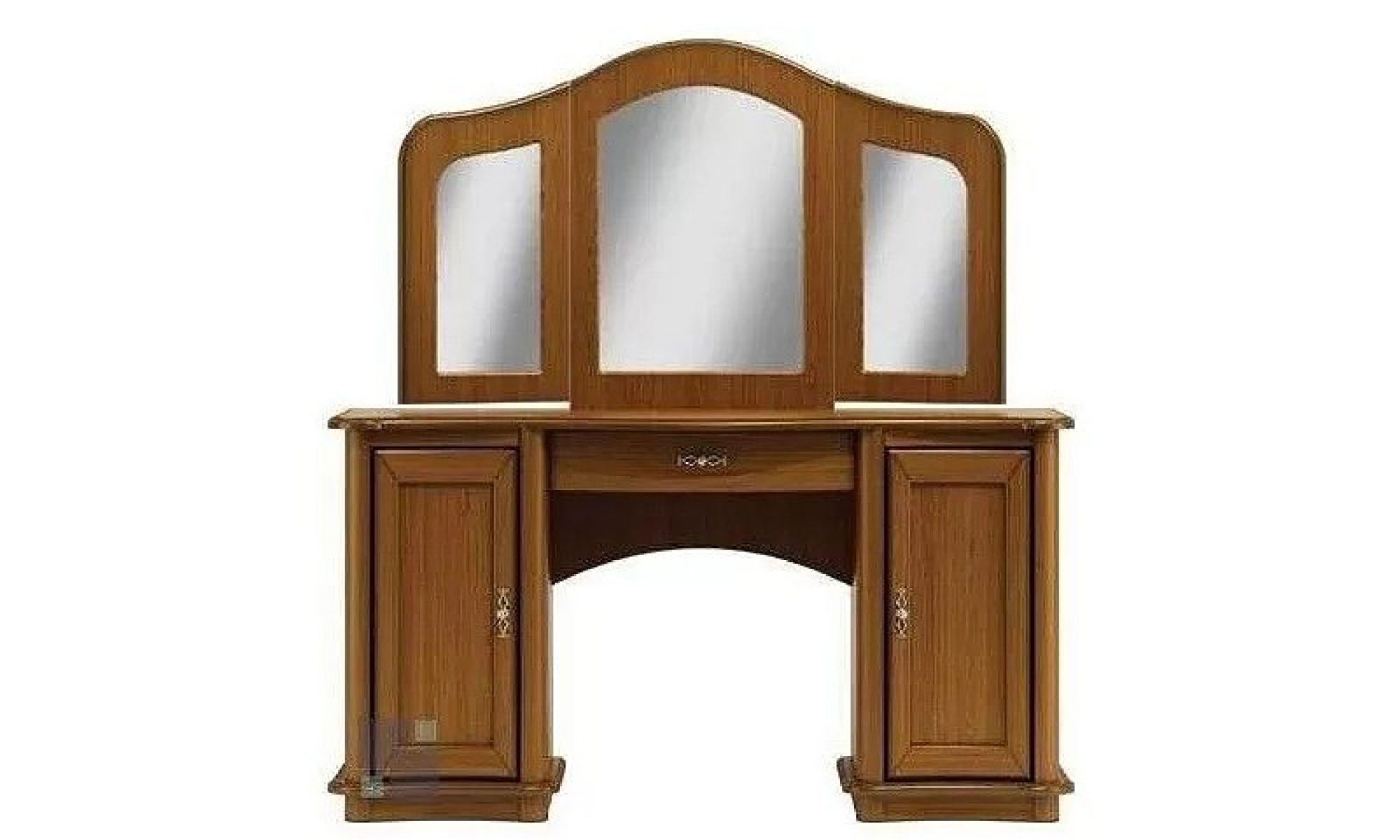 Klasyczna toaletka z lustrem