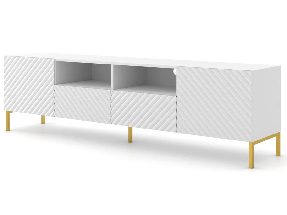 Moderní stojící TV stolek 200 cm Loom