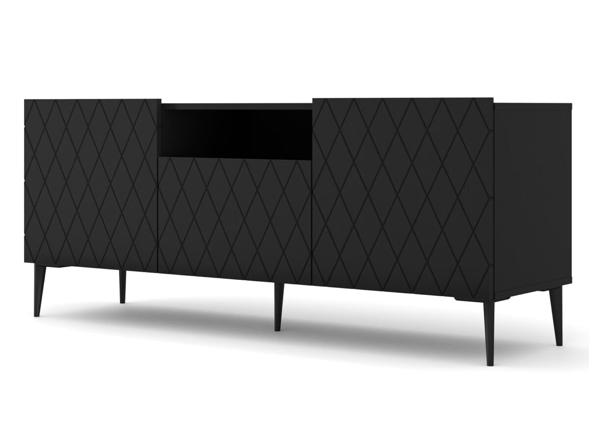 Elegantes Glamour TV-Lowboard 145 cm Bellagio