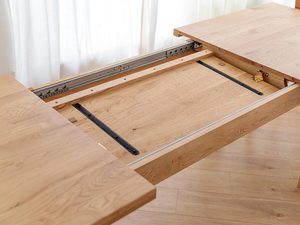 Miniaturka 6 - Prowadnica do rozkładania drewnianego stołu dębowego
