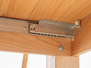 Miniaturka 10 - Mechanizm prowadnic do rozkładania drewnianego stołu