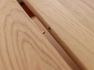 Miniaturka 12 - Drewniany stół dębowy z funkcją rozkładania, nowoczesny design