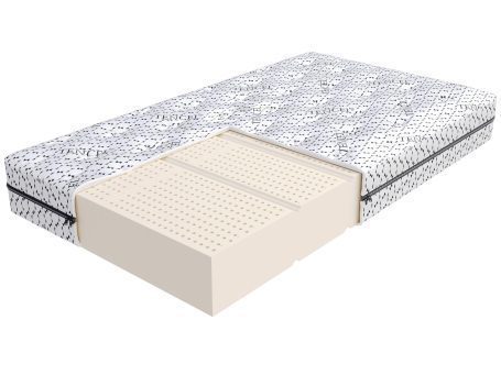 Przekrój materaca lateksowego