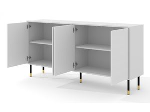 Miniatura 8 - Klasická komoda bílá z designerskimi nožkami
