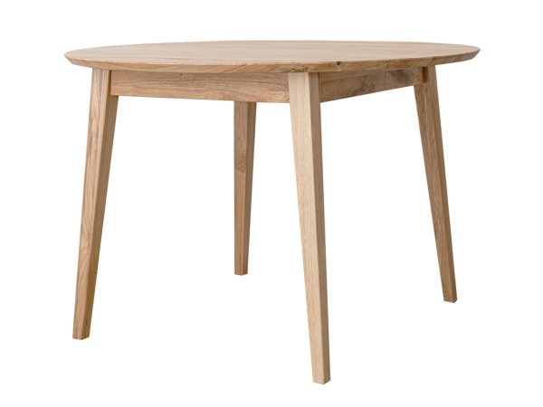 Stůl dubový z přírodním povrchovou úpravou, minimalistický design