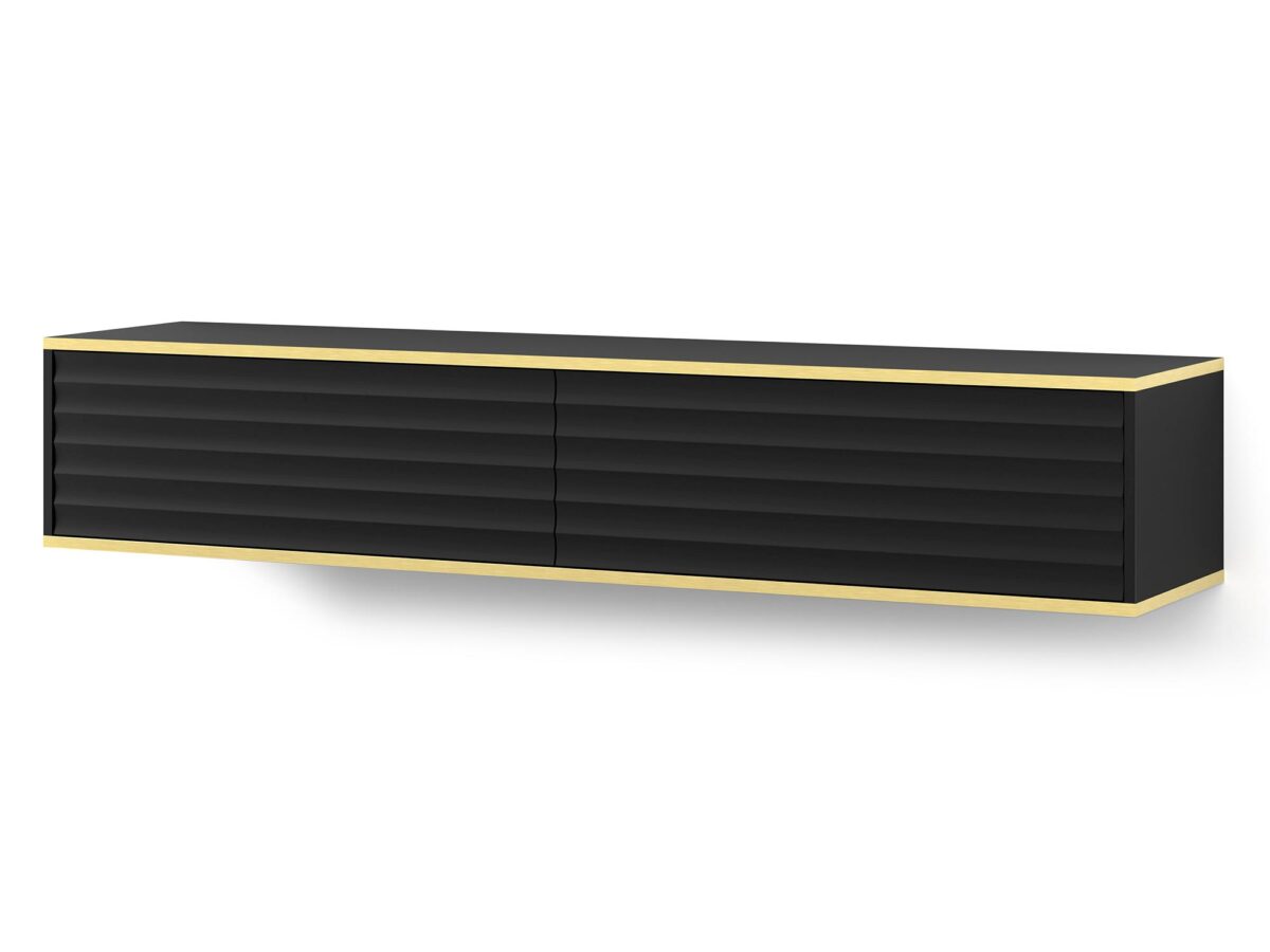 TV-Hängeboard goldene Akzente Sereno