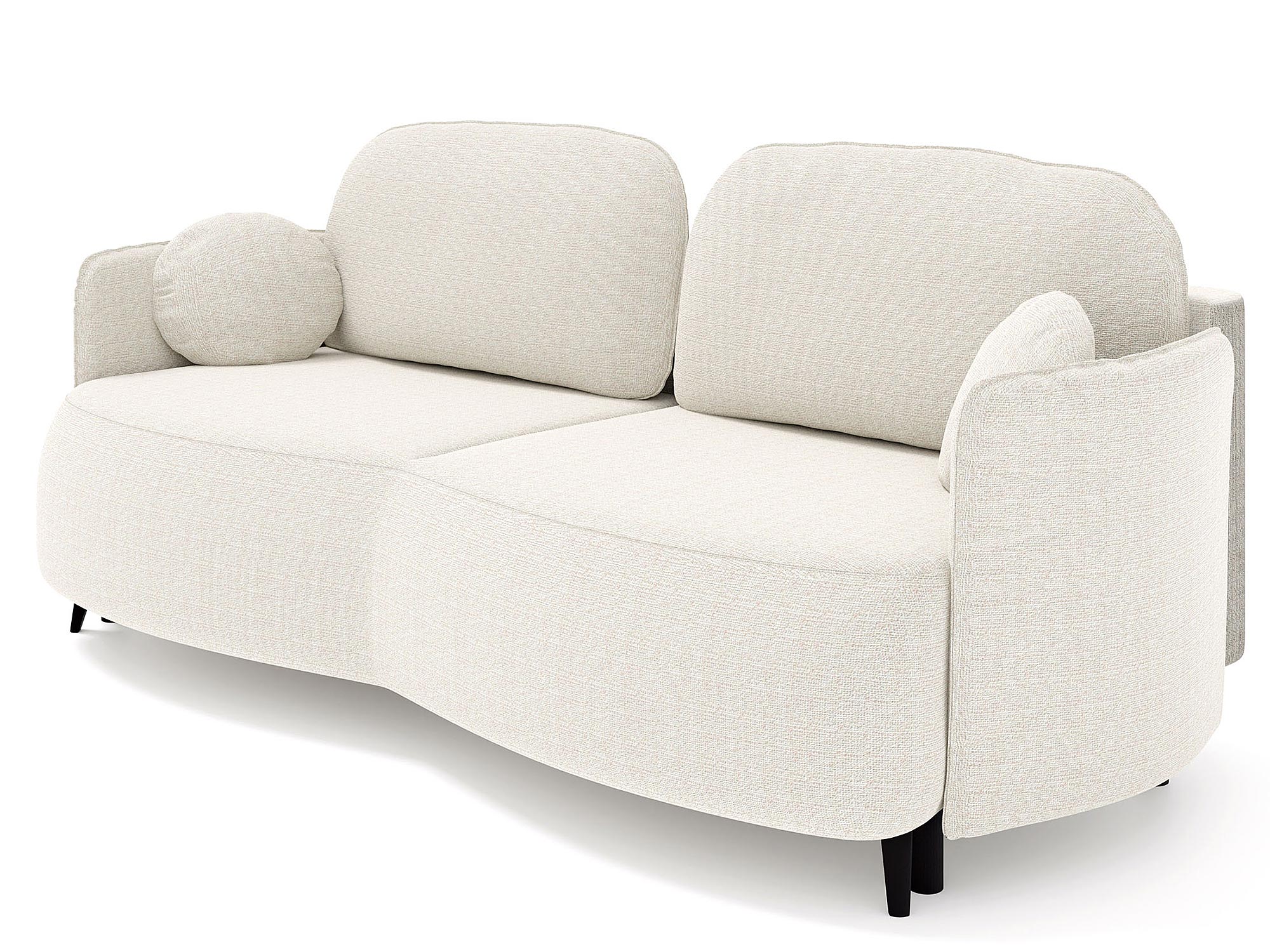 Nowoczesna sofa w kremowym kolorze do eleganckiego salonu Nowoczesna sofa w kremowym kolorze do eleganckiego salonu