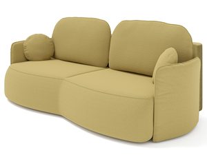 Miniaturka 15 - Stylowa sofa w odcieniu żółtym, idealna do salonu