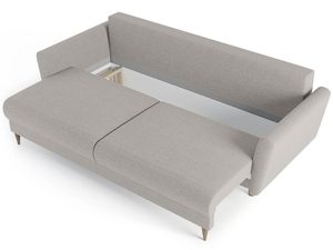 Miniaturka 10 - Nowoczesna beżowa sofa do przestronnych wnętrz