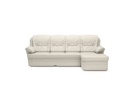 Klasyczny narożnik 3-osobowy z profilowanym oparciem i siedziskiem