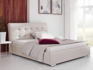 Miniatura 10 - Pudrowo růžové postel s prošívaným čelem – klasický glamour styl
